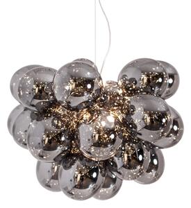 ByRydens 4200650-4505 - Lampadario a sospensione con filo GROSS GRANDE 8xG9/4W/230V fumé/nero