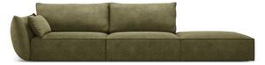 Divano angolare verde Vanda - Mazzini Sofas