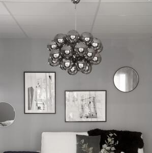 ByRydens 4200650-4505 - Lampadario a sospensione con filo GROSS GRANDE 8xG9/4W/230V fumé/nero