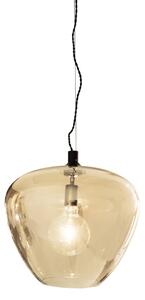ByRydens 4200870-5503 - Lampadario a sospensione con filo BELLISSIMO 1xE27/8W/230V fumé/marrone