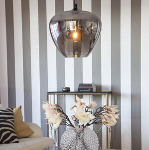 ByRydens 4200870-4505 - Lampadario a sospensione con filo BELLISSIMO 1xE27/8W/230V fumé/nero