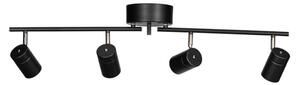 ByRydens 4200720-4002 - Faretto CORRECT 4xGU10/7W/230V nero