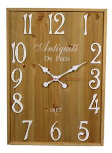 Orologio legno paris rettangolare cm50x70x4,5