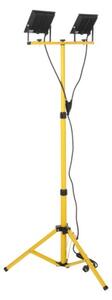 LED Riflettore con il supporto TIGRA 2xLED/50W/230V 4000K IP54 nero/giallo