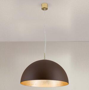 Orion HL 6-1623/1 - Lampadario a sospensione con filo ELIANO 1xE27/60W/230V diametro 50 cm marrone/oro