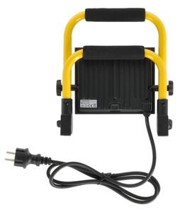 Riflettore LED portatile TIGRA LED/50W/4000K IP54 nero/giallo