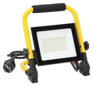 Riflettore LED portatile TIGRA LED/50W/4000K IP54 nero/giallo