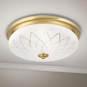 Orion DL 7-791/37 - Plafoniera PORTO 2xE27/40W/230V diametro 37 cm oro