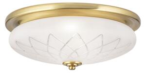 Orion DL 7-791/37 - Plafoniera PORTO 2xE27/40W/230V diametro 37 cm oro