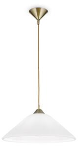 Orion HL 6-1525/1 - Lampadario a sospensione con filo GRADO 1xE27/60W/230V diametro 40 cm ottone