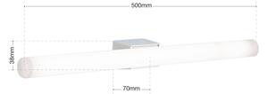 Orion Soff 3-484 - Applique a LED VISAGIST 1xS14d/8W/230V bianco