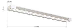 Orion Soff 3-481 - Illuminazione a LED per specchi MARILYN LED/24W/230V 90 cm IP44 bianco