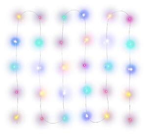 Retlux - catena luminosa a LED 30xLED/2xAA 3,3m multicolore