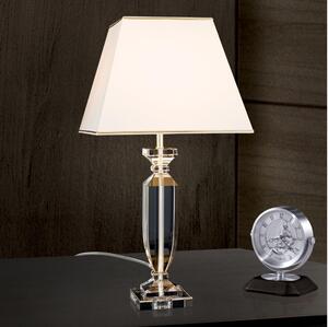 Orion LA 4-1207 - Lampada da tavolo di cristallo POKAL 1xE27/60W/230V color crema/limpido