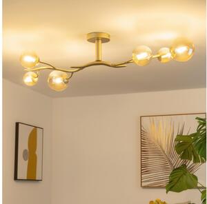 Brilagi - Lampadario a plafone LED MISTEL 6xG9/3W/230V oro