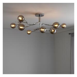 Brilagi - Plafoniera LED MISTEL 9xG9/3W/230V cromo nero/fumé