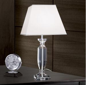 Orion LA 4-1207 - Lampada da tavolo di cristallo POKAL 1xE27/60W/230V bianco/limpido