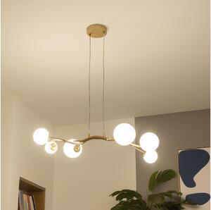 Brilagi - Lampadario LED a sospensione con filo MISTEL 6xG9/3W/230V oro/bianco