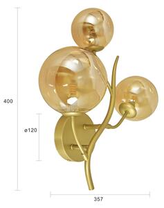Brilagi - Applique a LED MISTEL 3xG9/3W/230V oro