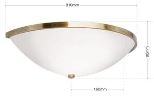 Orion WA 2-1212/1 - Applique AIDA 1xE14/40W/230V bronzo/patina