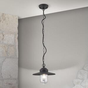 Orion AL 11-1318 - Lampada a sospensione da esterno EDWARD 1xE27/60W/230V IP44 antracite
