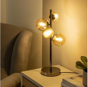 Brilagi - Lampada da tavolo LED MILLA 4xG9/3W/230V nero cromato/oro