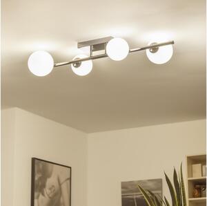 Brilagi - Plafoniera LED MILLA 4xG9/3W/230V nero cromato/bianco