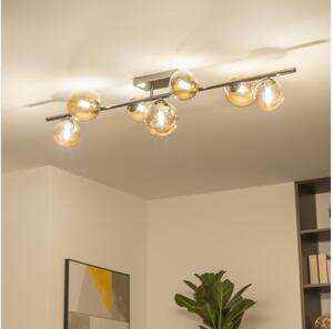 Brilagi - Plafoniera LED MILLA 7xG9/3W/230V nero cromato/oro