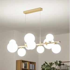 Brilagi - Lampadario LED a sospensione con filo MILLA 10xG9/3W/230V oro/bianco