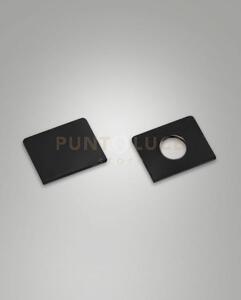 Kit tappi chiusura sistema binario track 48v nero h2,74