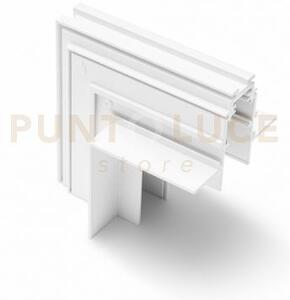 Firenze bi ao - angolo 90° parete/soffitto bianco sistema binario f