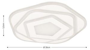 Brilagi - Plafoniera LED MODERN MINI LED/53W/230V 3000-6000K + telecomando