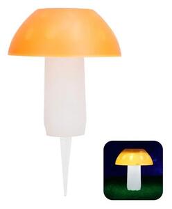 Aigostar - Lampada LED solare LED/0,024W/1,2V 200 mAh 2700K IP44 fungo porcino