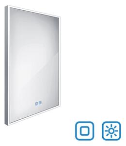 NIMCO ZP 13001VX - Specchio da bagno retroilluminato a LED 3000-6500K 70x50 cm IP44