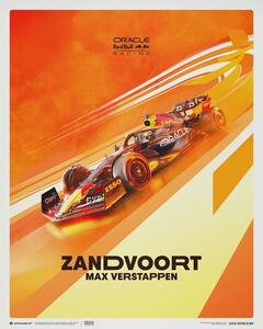 Stampe d'arte Oracle Red Bull Racing - Max Verstappen - Dutch Grand Prix - 2022, (40 x 50 cm)