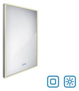 NIMCO ZP 13001VX - Specchio da bagno retroilluminato a LED 3000-6500K 70x50 cm IP44