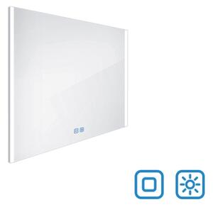 NIMCO ZP 11003VX - Specchio da bagno retroilluminato a LED 3000-6500K 70x80 cm IP44