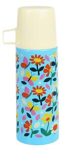 Borraccia termica blu/color crema 350 ml Butterfly Garden – Rex London