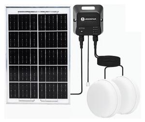 Aigostar - Lampada solare LED 2x35W/12V 6000mAh 6500K pr. 16,8 cm