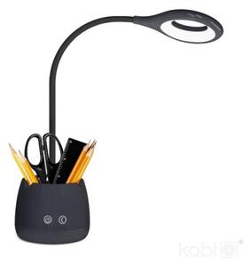Lampada da tavolo flessibile ricaricabile a LED dimmerabile LUSIA LED/5W/5V 3000/4000K 1200 mAh nero