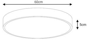 Plafoniera LED LED/60W/230V 4000K diametro 60 cm bianco