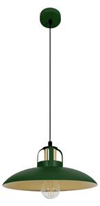 Brilagi - LED Lampadario a sospensione con filo FLAMENGO 1xE27/60W/230V verde