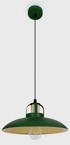Brilagi - LED Lampadario a sospensione con filo FLAMENGO 1xE27/60W/230V verde