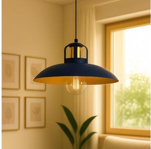 Brilagi - LED Lampadario a sospensione con filo FLAMENGO 1xE27/60W/230V blu