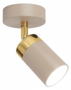 Brilagi - Faretto da parete POKER 1xGU10/25W/230V beige
