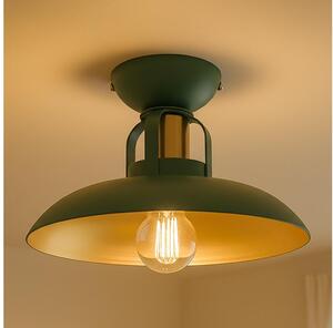 Brilagi - LED Lampadario a plafone FLAMENGO 1xE27/60W/230V verde