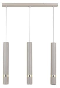 Brilagi - Lampadario a sospensione con filo POKER 3xGU10/25W/230V beige
