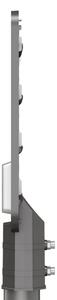 Lampada stradale LED LED/50W/230V 6500K IP65 grigio