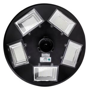 Lampione solare stradale a LED con sensore LED/22W/6V 6500K IP65 nero + telecomando