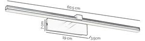 ONLI - Lampada LED da quadro FRED LED/14W/230V 4000K nero